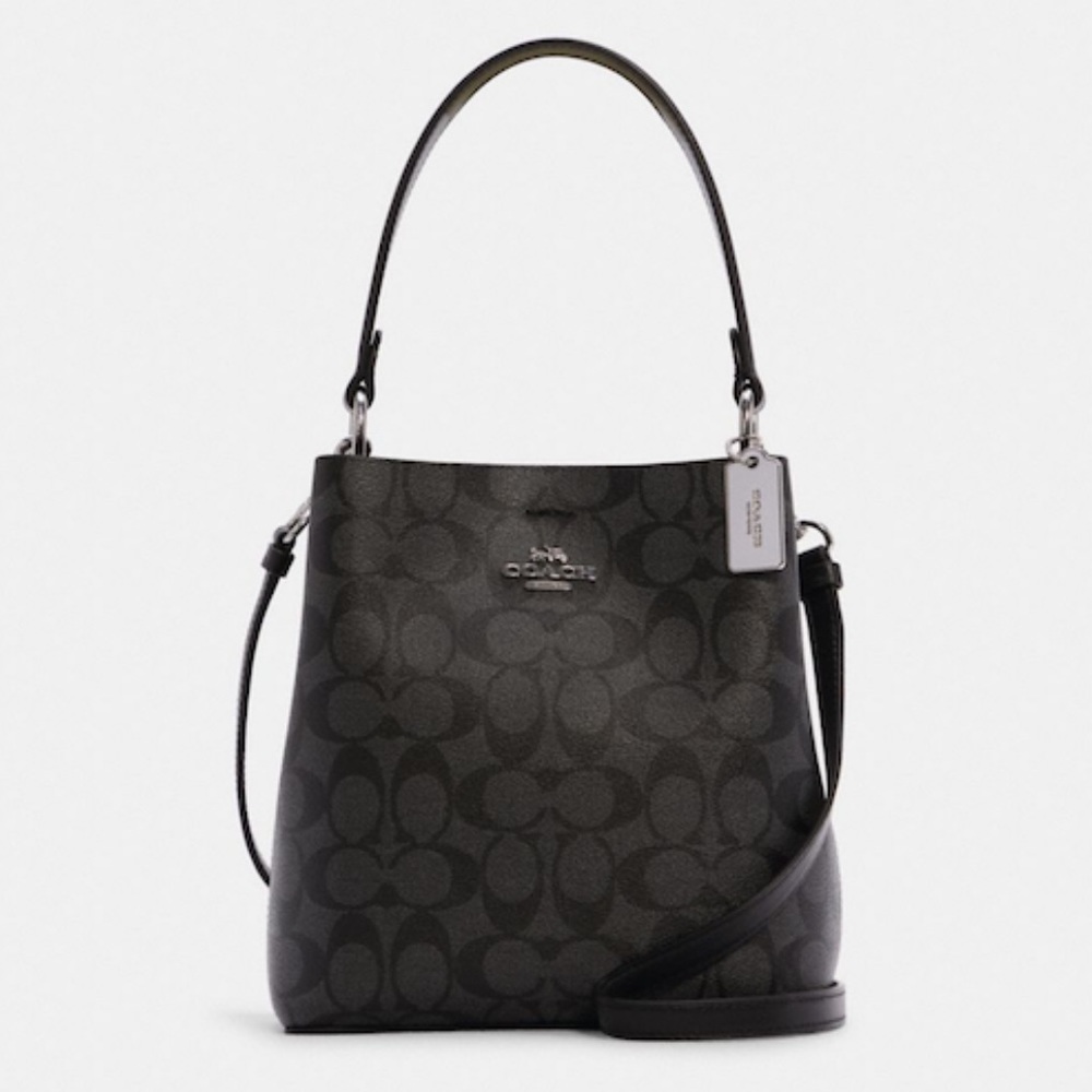 COACH| Signature Small Town Bucket Bag